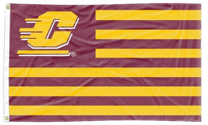 Central Michigan University - Chippewas National 3x5 Flag