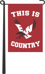 Eastern Washington University - This Is Eastern Washington University Eagles Country Garden Flag