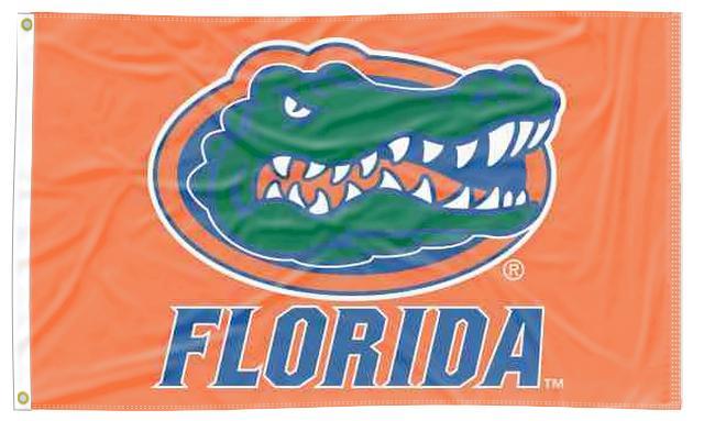 University of Florida - Gators Orange 3x5 Flag