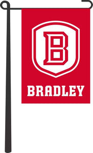 Bradley University - Braves Garden Flag