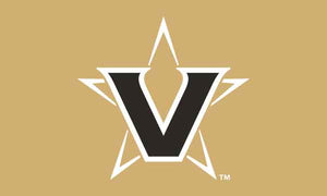 Vanderbilt University - Star V 3x5 Flag