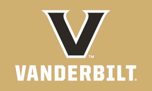 Gold 3x5 Vanderbilt Flag