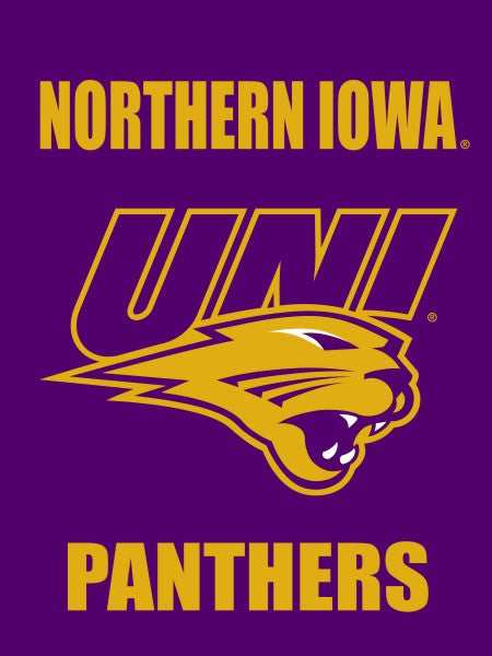 University of Northern Iowa - Panthers House Flag