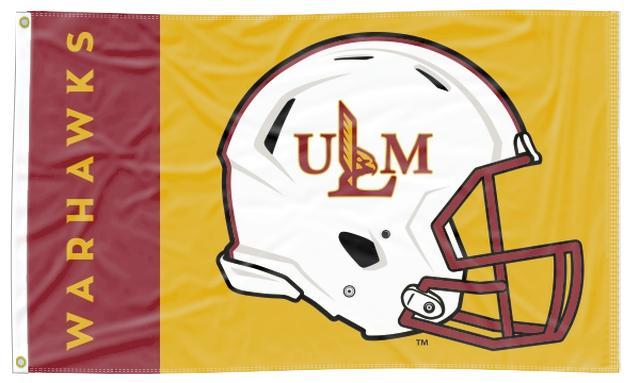 Louisiana Monroe - Warhawk Football 3x5 Flag