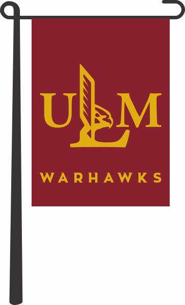 Louisiana Monroe - ULM Warhawks Garden Flag