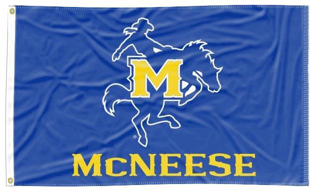 McNeese - Cowboy Blue 3x5 Flag