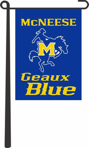 McNeese State - Geaux Blue Garden Flag