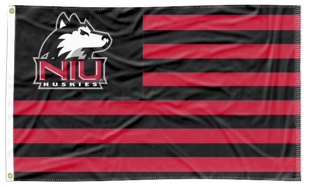 Northern Illinois University - Huskies National 3x5 Flag