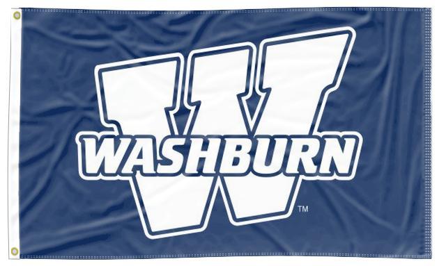 Washburn University - Ichabods 3x5 Flag