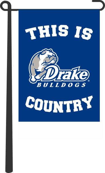 Drake University - This Is Drake University Bulldogs Country Garden Flag
