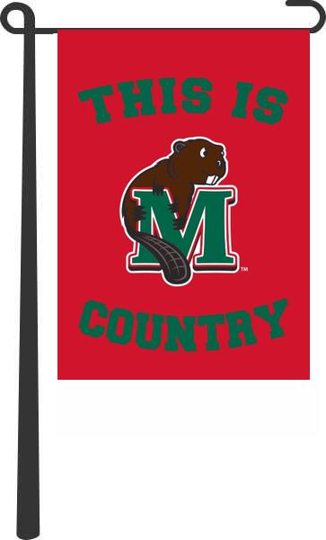 Minot State - This Is Beavers Country Garden Flag
