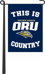 Oral Roberts University - This Is ORU Golden Eagles Country Garden Flag