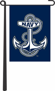 Naval Academy - Anchor Garden Flag