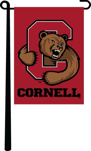 Red Cornell University 13x18 Garden Flag with Big Red Logo