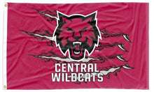 Load image into Gallery viewer, Central Washington University - Wildcats Red 3x5 Flag
