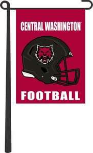 Central Washington University - Football Garden Flag