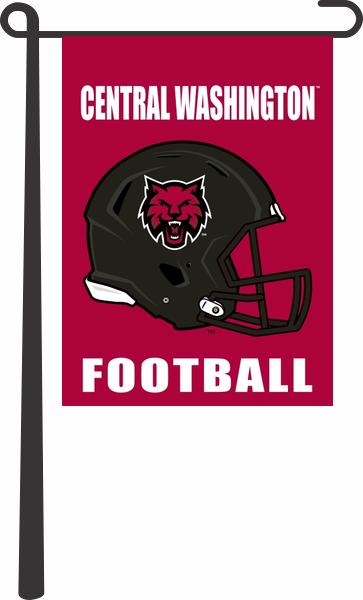 Central Washington University - Football Garden Flag