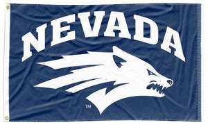 Nevada - Wolf Pack Navy 3x5 Flag