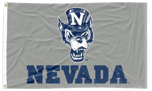 University of Nevada Reno - Wolf Pack Head 3x5 Flag
