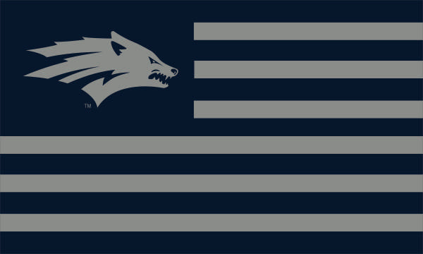 University of Nevada Reno - Wolf Pack National 3x5 Flag