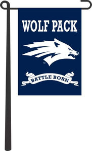 University of Nevada Reno - Battle Born Wolf Pack Navy Garden Flag