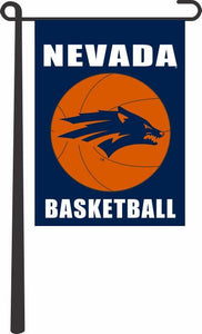 University of Nevada Reno - Basketball Garden Flag