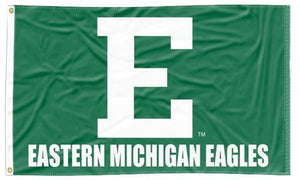 Eastern Michigan University - Eagles Green 3x5 Flag