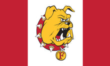 Load image into Gallery viewer, Ferris State University - Bulldogs 3 Panel 3x5 Flag
