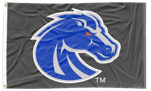 Boise State University - Blue Broncos Black 3x5 Flag