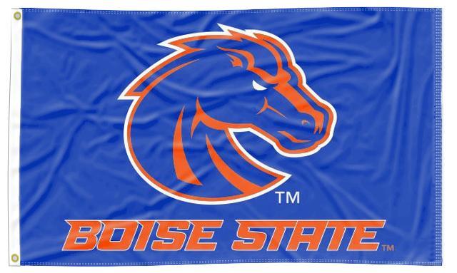 Boise State - University Broncos Blue 3x5 Flag