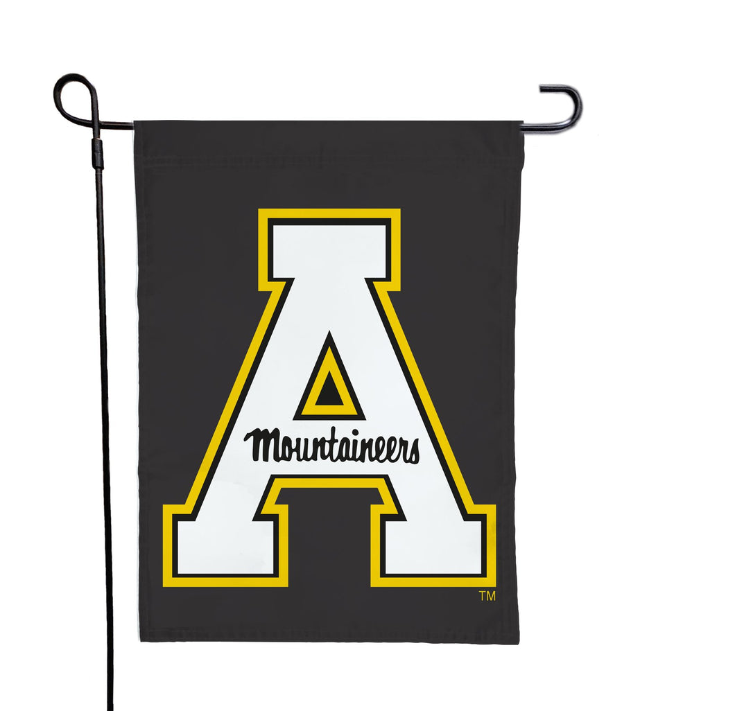 Appalachian State University - Mountaineers Black Garden Flag