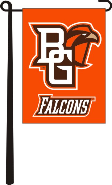 Bowling Green State University - Falcons Garden Flag