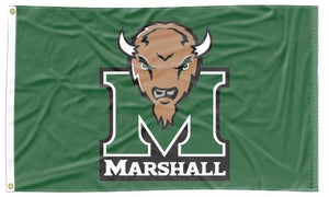 Marshall University- Thundering Herd Green 3x5 Flag
