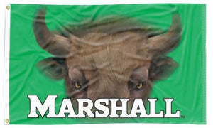 Marshall University- Bison Eyes 3x5 Flag