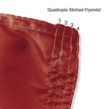 Load image into Gallery viewer, Maroon Quadruple Stitched Flyends of Maroon Alma College 3x5 Flag

