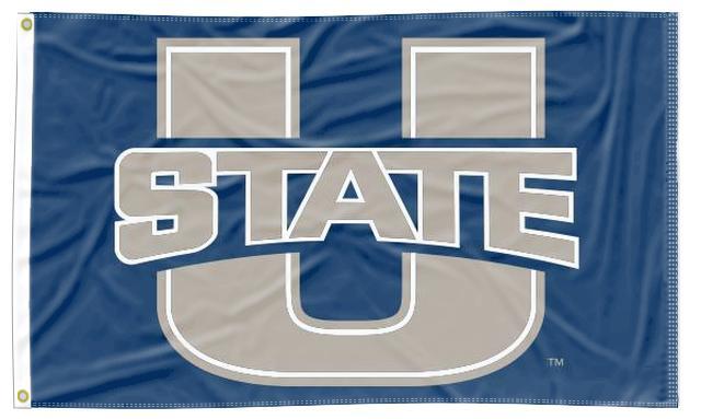 Utah State University - U State 3x5 Flag