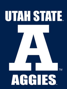 Utah State University - A Aggies House Flag