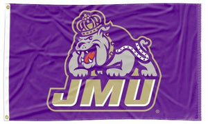 James Madison - Dukes Purple 3x5 Flag