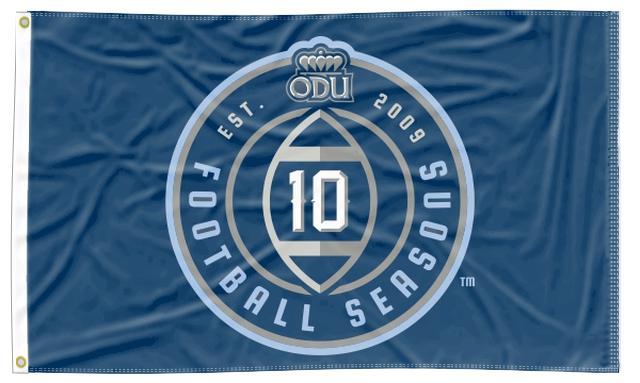 Old Dominion University - Anniversary 3x5 flag