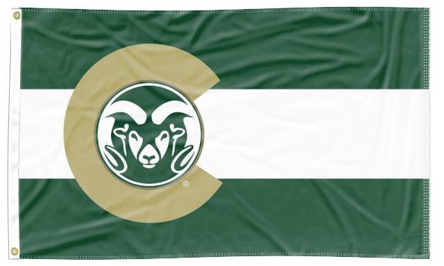 Colorado State University - Flag of Colorado Style 3x5 Flag