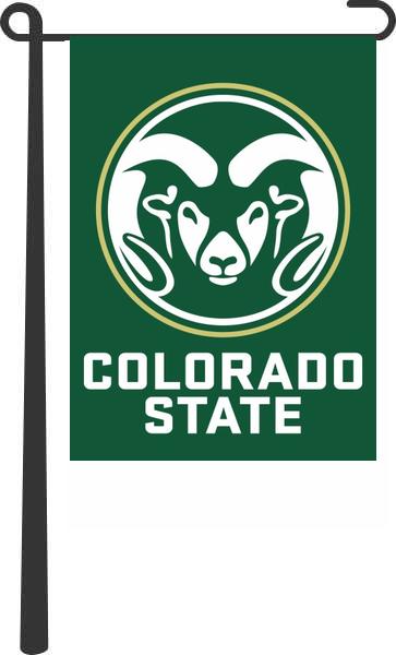 Colorado State University - Rams Garden Flag