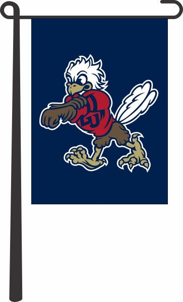 Liberty University - Sparky The Eagle Garden Flag