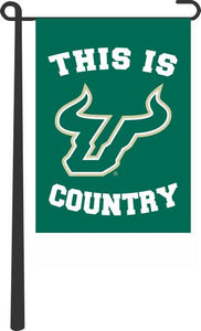 University of South Florida - This Is Bulls Country Garden Flag