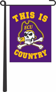 East Carolina University - This Is East Carolina University Pirates Country Garden Flag