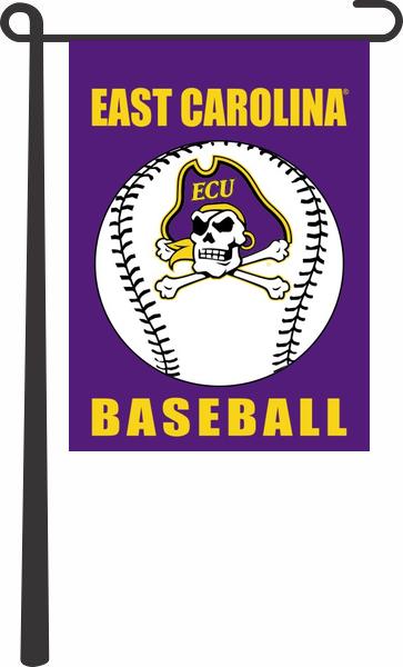 East Carolina University - Baseball Garden Flag