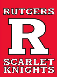 Rutgers University - Scarlet Knights House Flag