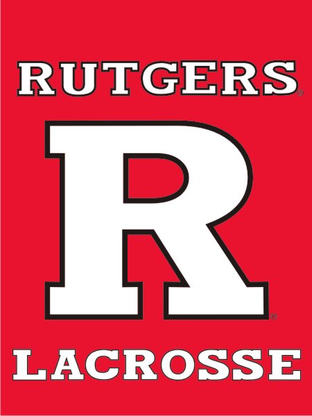 Rutgers University - Lacrosse House Flag