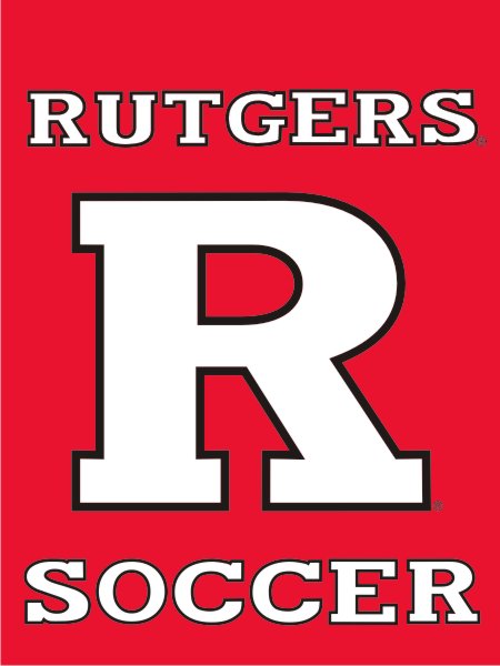 Rutgers University - Soccer House Flag