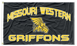 Missouri Western - Griffons Black 3x5 Flag