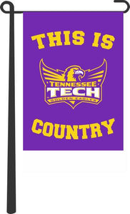 Tennessee Tech University - This Is Golden Eagles Country Garden Flag